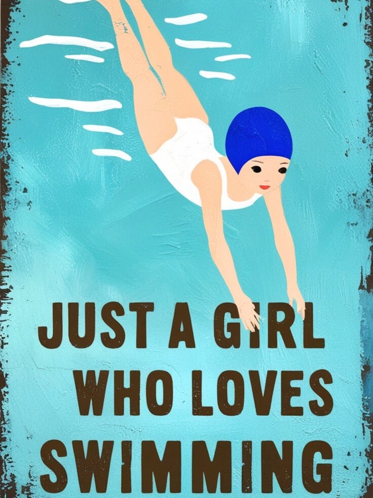 Just A Girl Who Loves Swimming 8