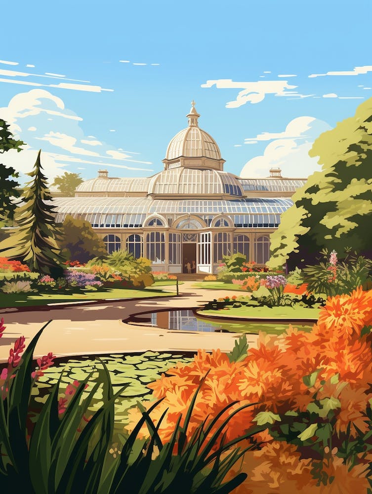 Royal Botanic Garden Melbourne Australia 2 Illustration