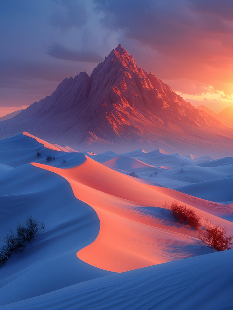 Sunset In The Desert 2