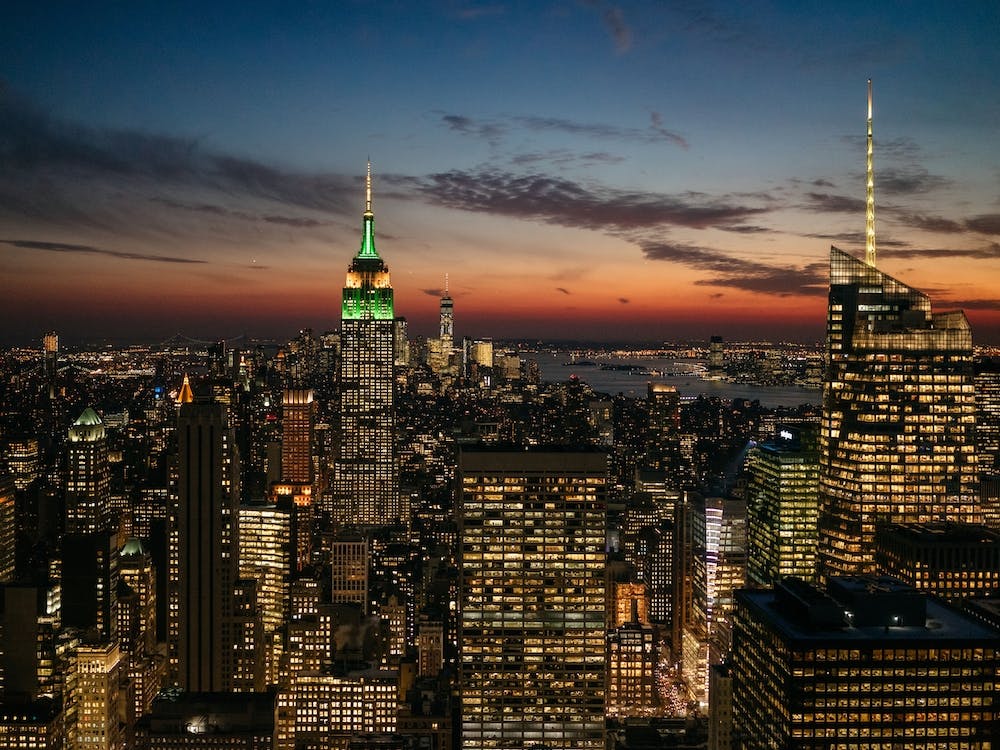 Top Of The Rock View At Night 2
