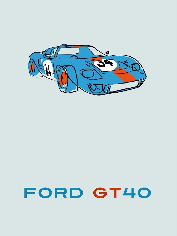 Car Ford Gt40