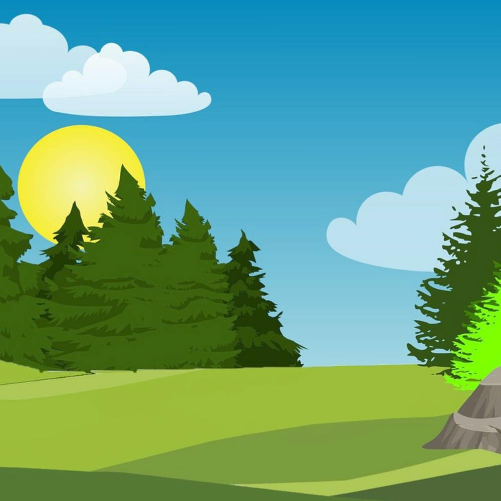 Landscape With Trees