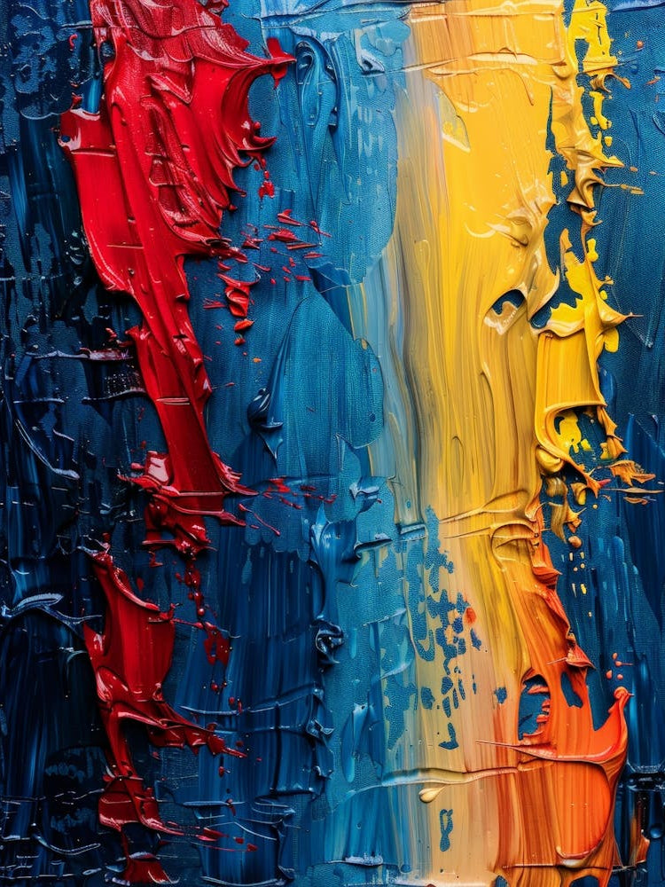 Abstract Abstract Abstract Painting 1