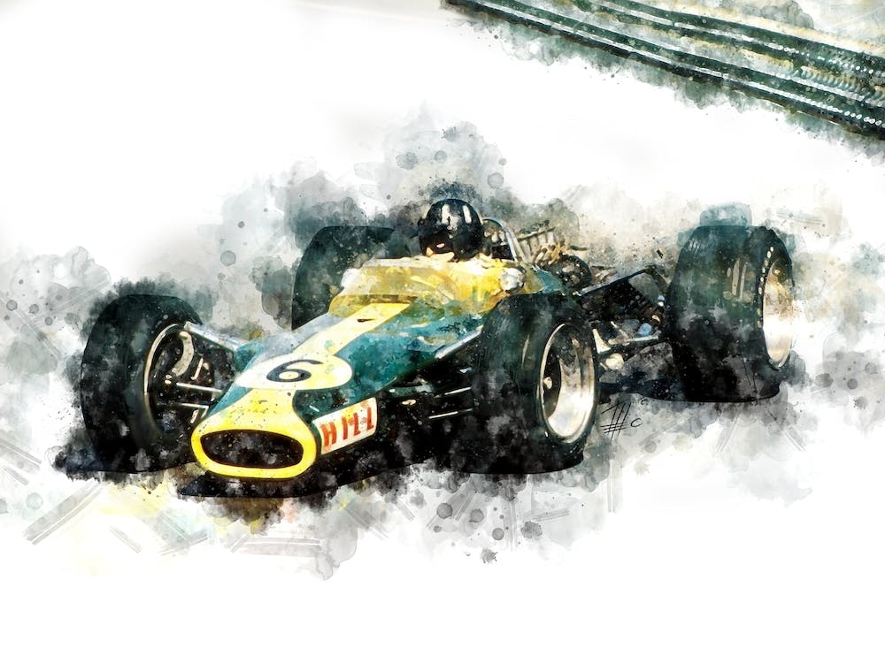 Graham Hill 1967 Formula 1