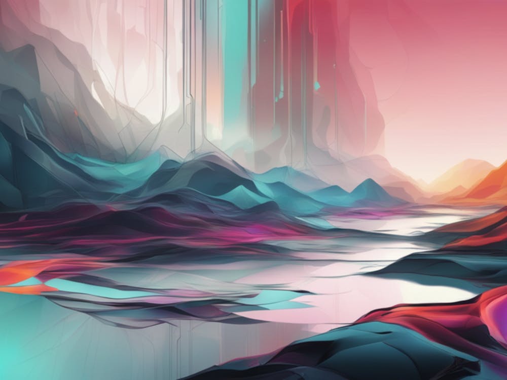 Abstract Landscape Painting 11
