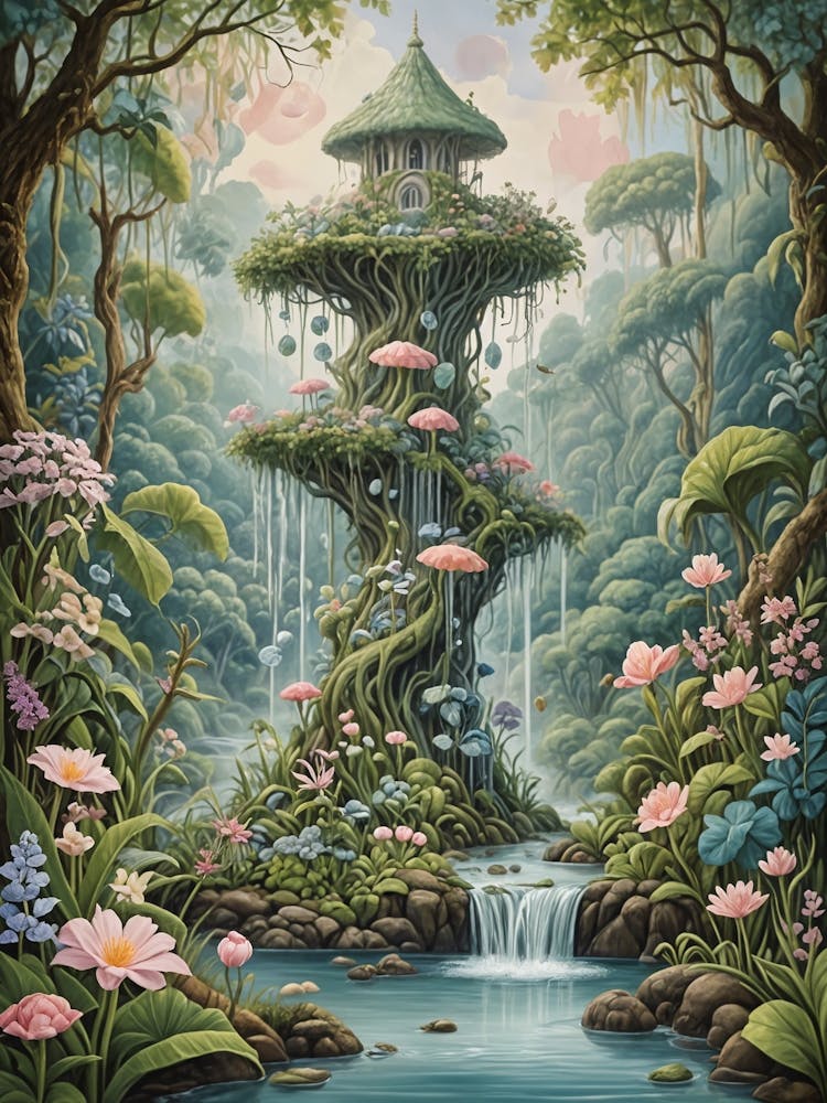 Fairy Tower House