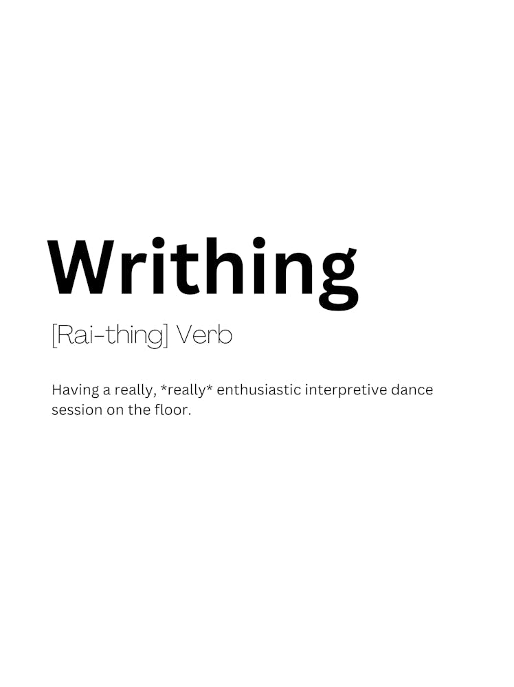 Writhing Definition Meaning