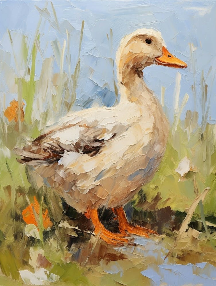 Bird Painting Duck 1