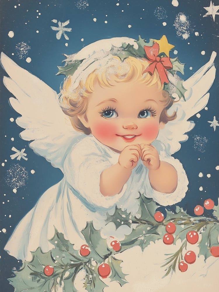 Vintage Christmas Angel