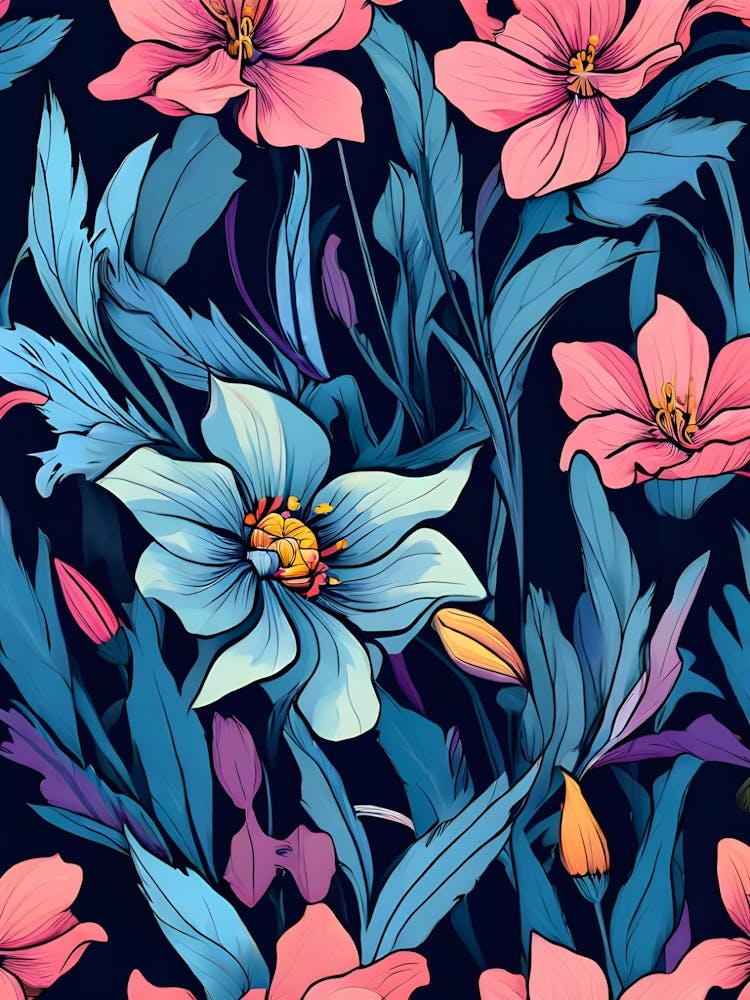 Seamless Floral Pattern 21