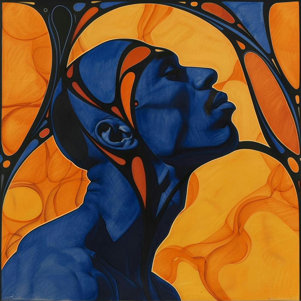 Blue And Orange 1