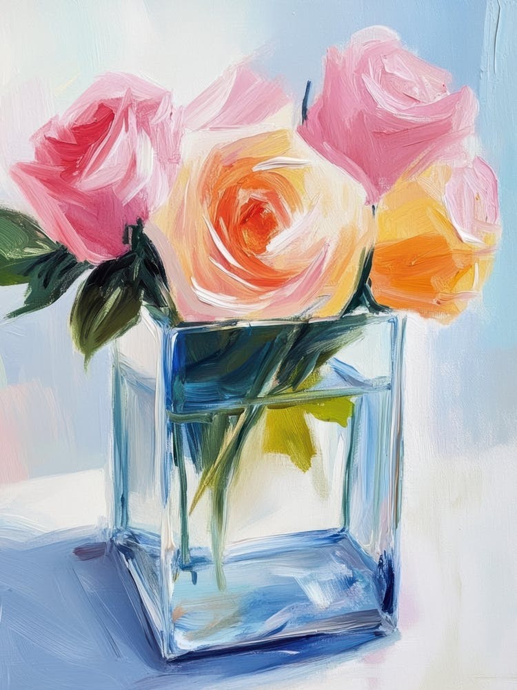 Roses In A Vase 10
