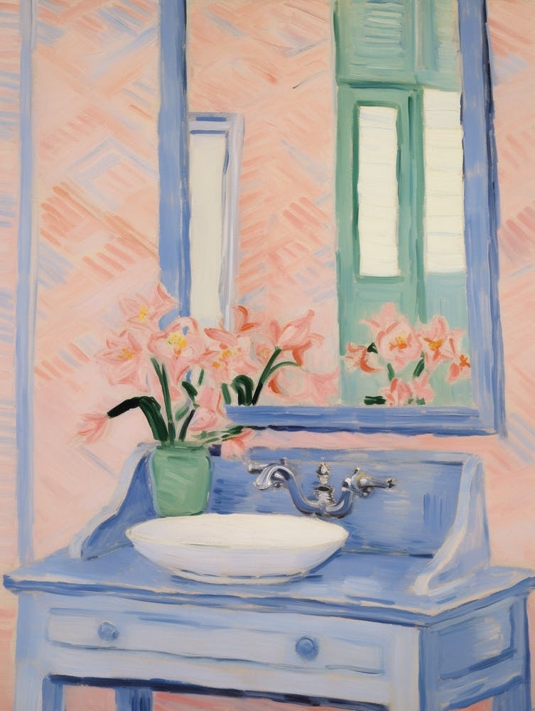 A Vase With Lily, Flower Bouquet 3