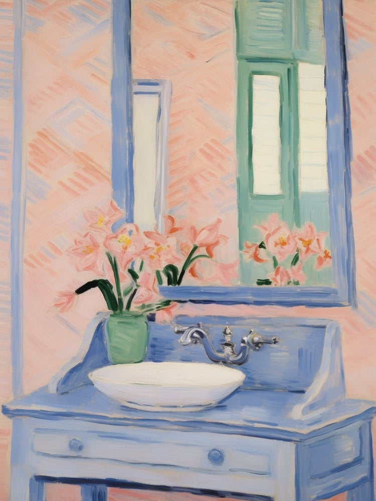 A Vase With Lily, Flower Bouquet 3