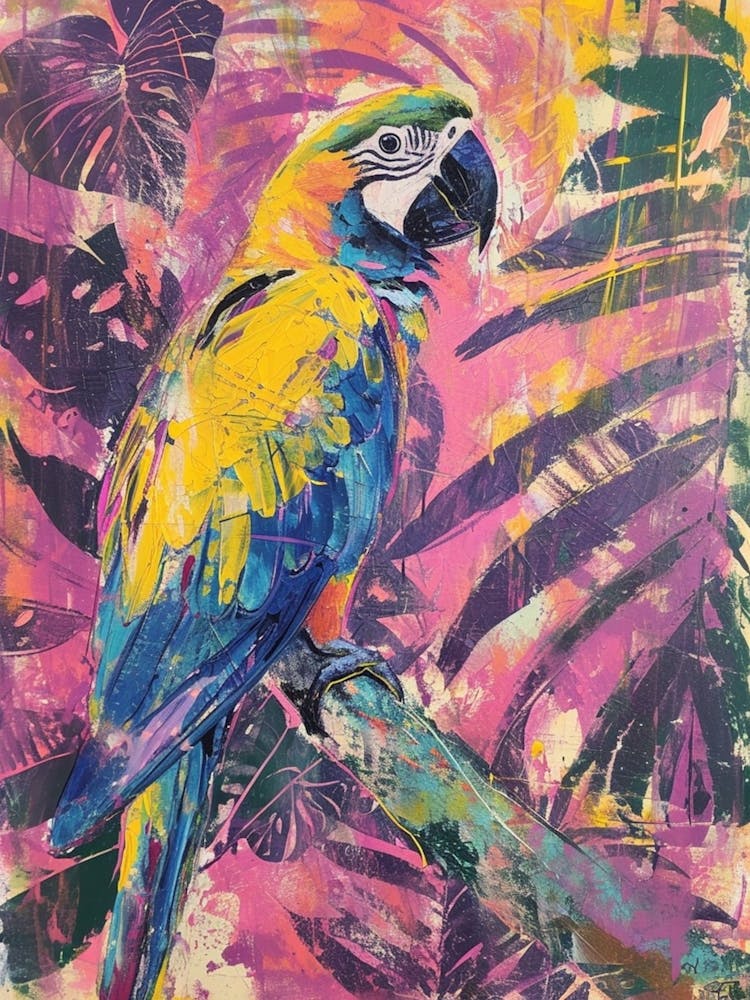 Parrot Brushstrokes 2
