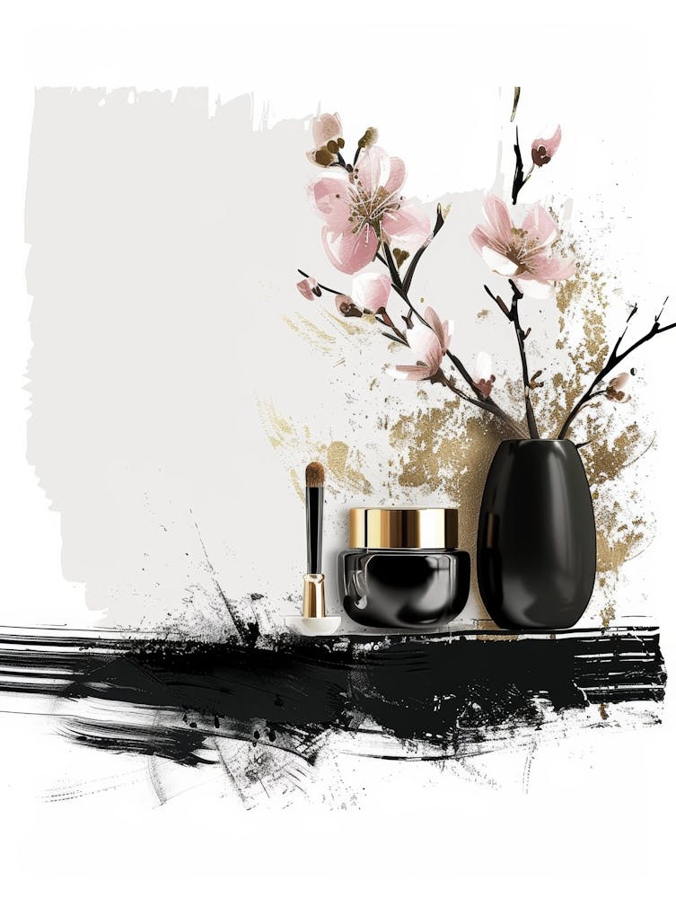 Black And Gold Cosmetics