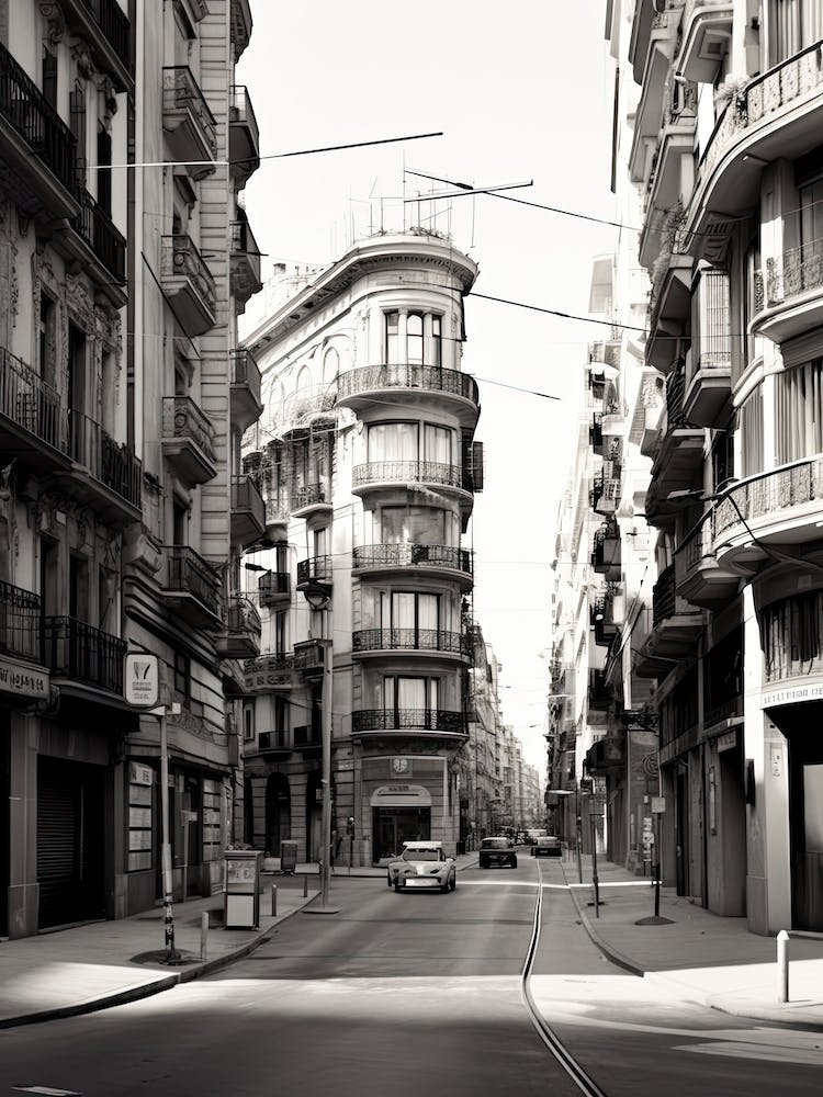 Barcelona, Spain, Photography In Black And White 2