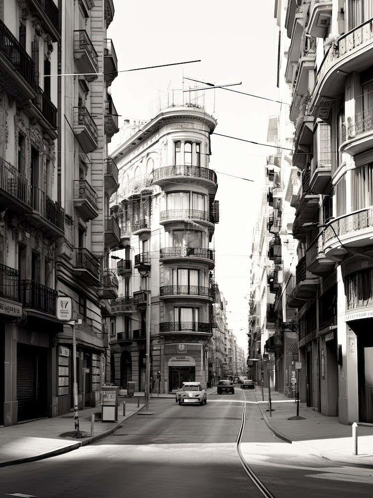 Barcelona, Spain, Photography In Black And White 2
