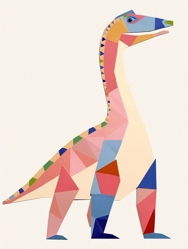 Nursery Dinosaur Art Heterodontosaurus 2