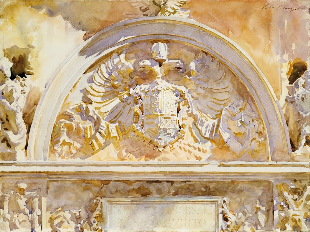 Escutcheon Of Charles V Of Spain (1912), John Singer Sargent