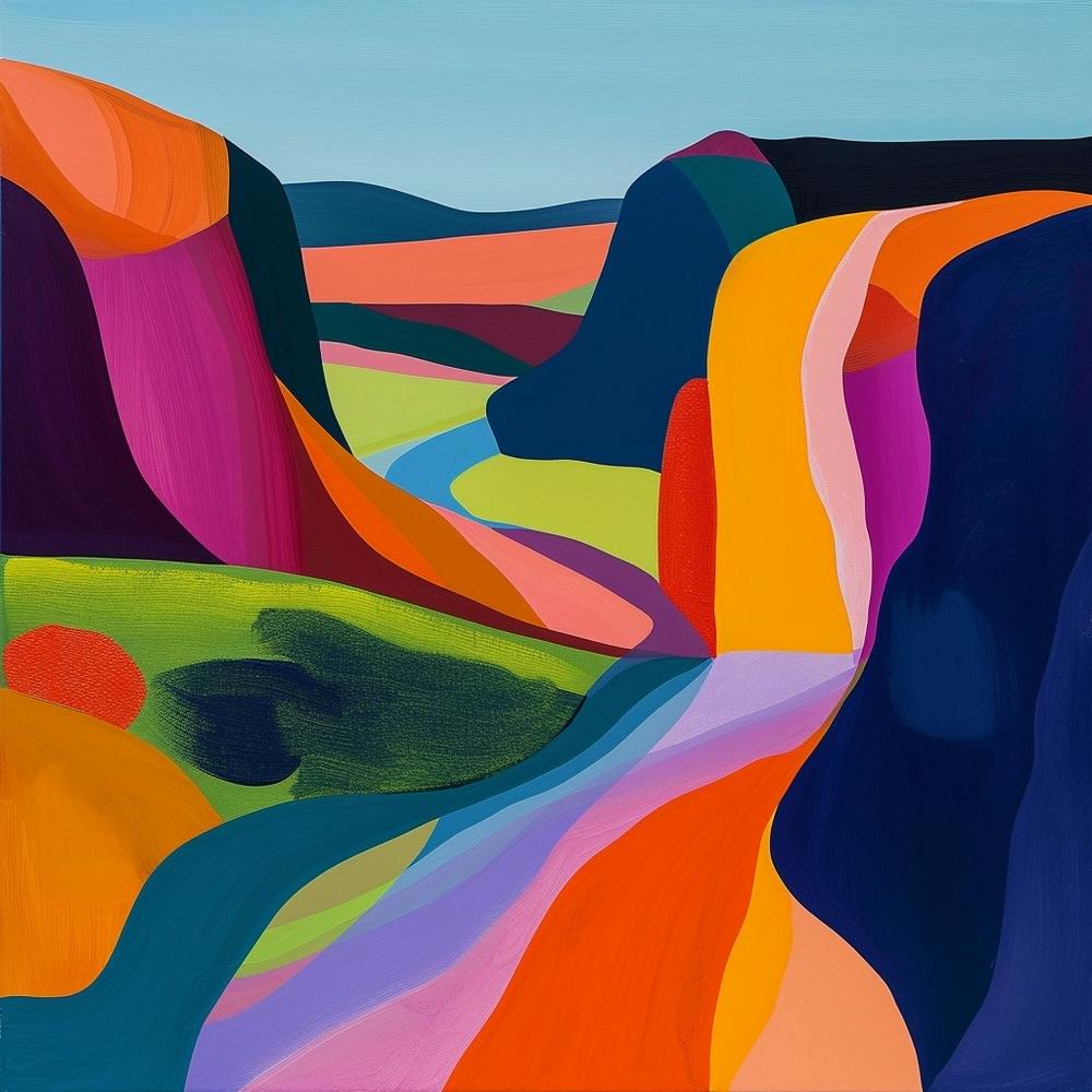 Abstract Travel Collection Georgia 3