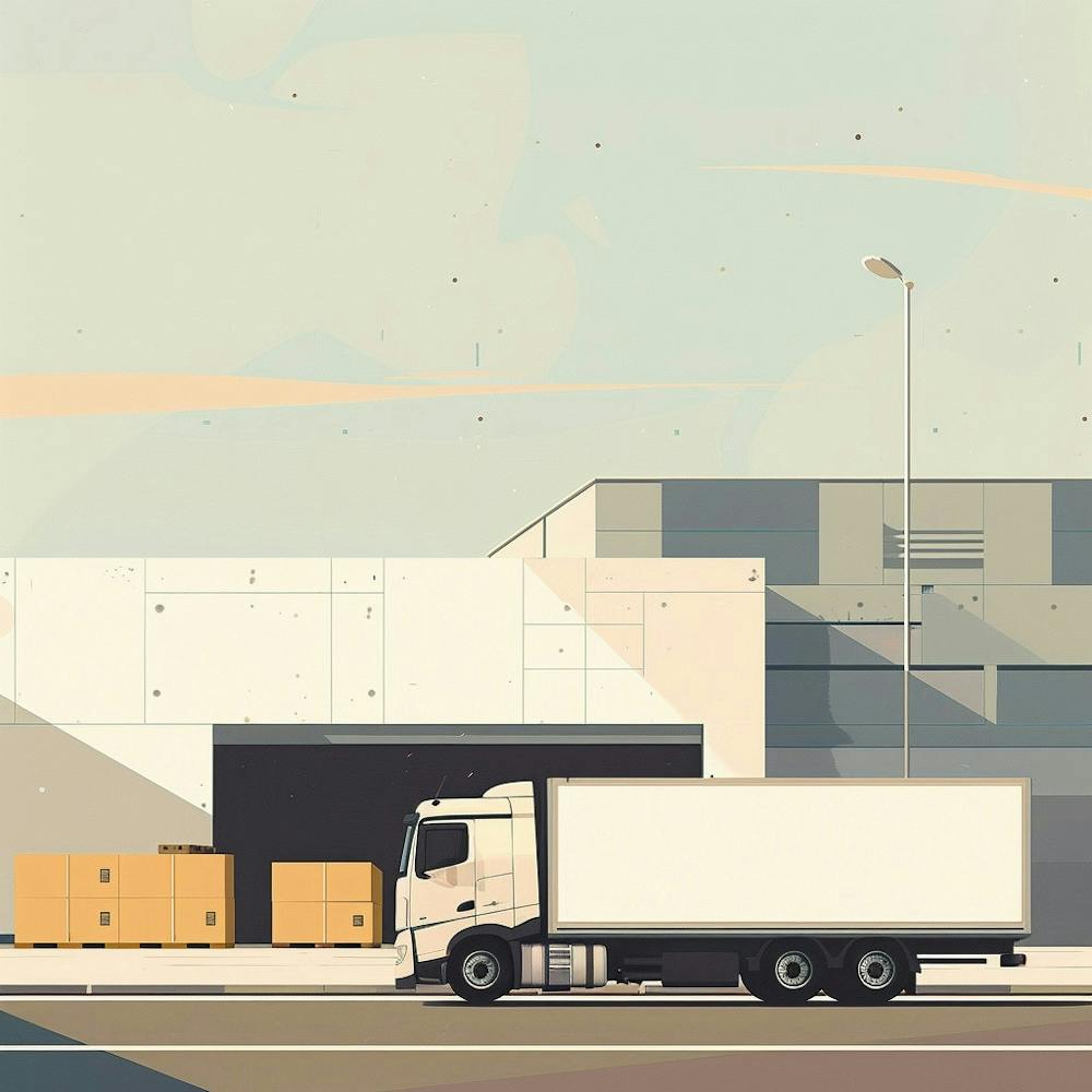 Illustration Of A Truck