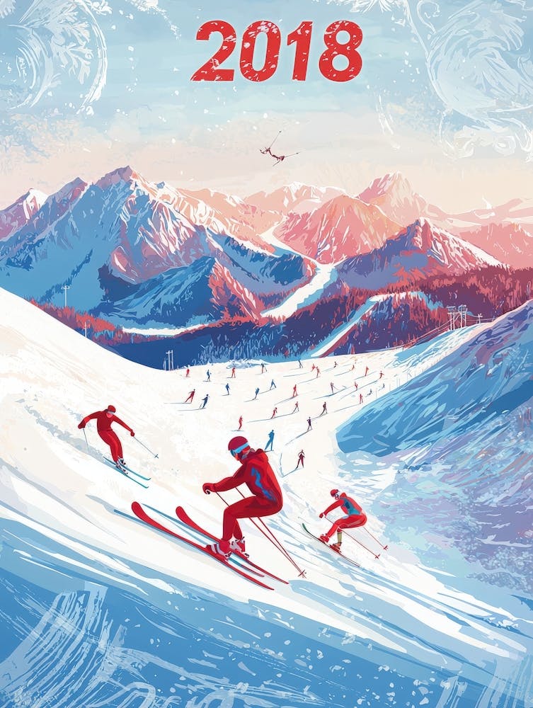 Aihrgdesign A Vibrant Sports Poster For The 2018 Winter Olymp E167a910 2972 4cc5 8699 A056c49cbf32 2