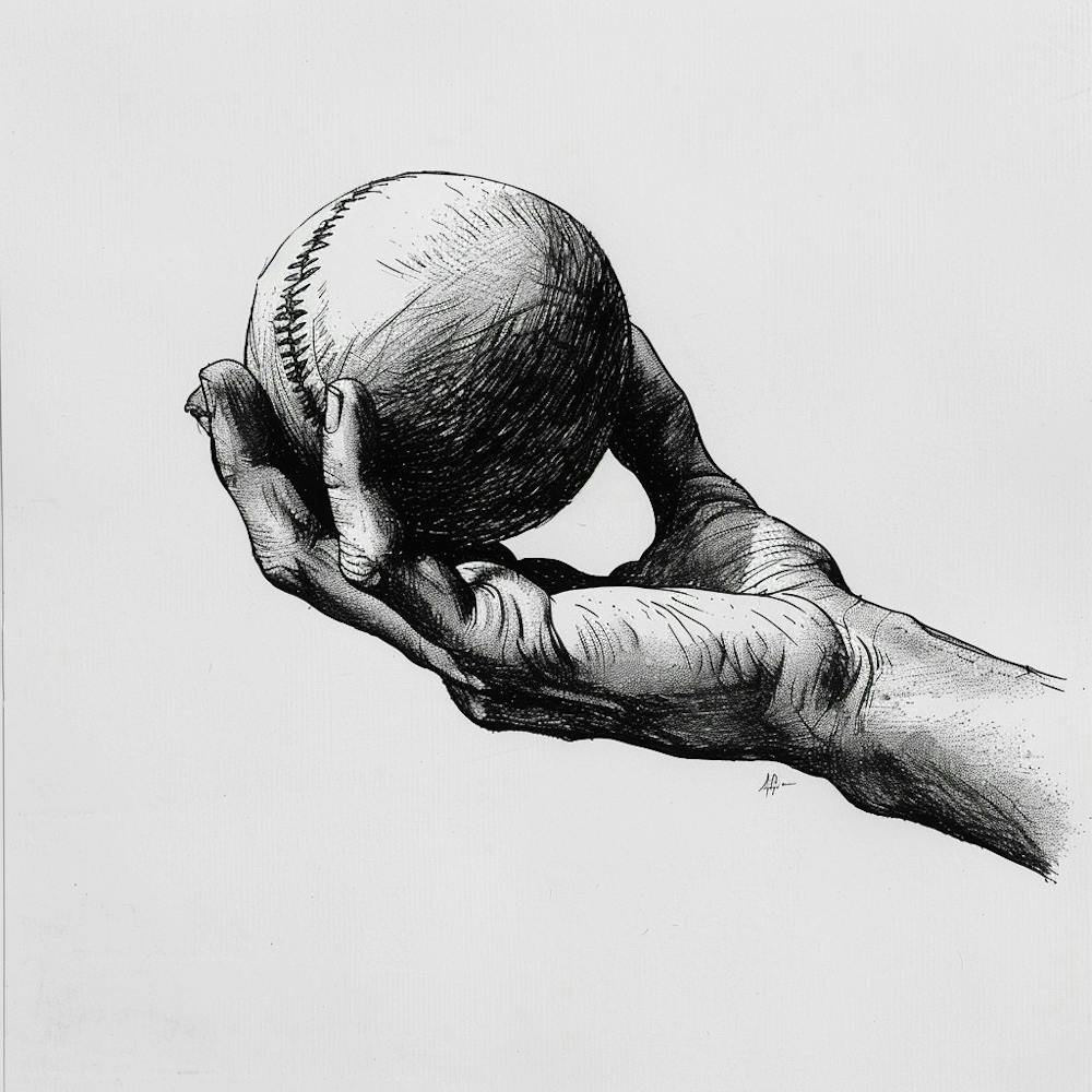 Baseball In A Hand