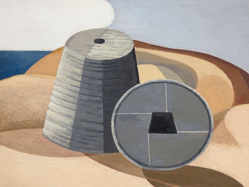 Mineral Objects (1935), Paul Nash