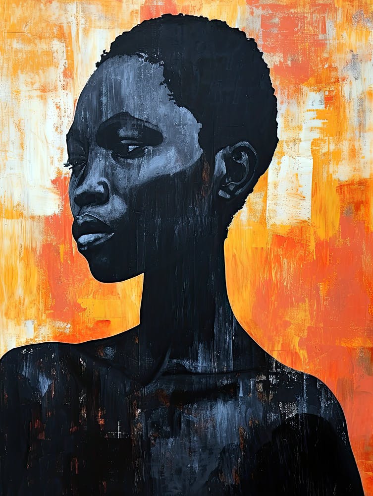 The African Art; Tribe Woman 21