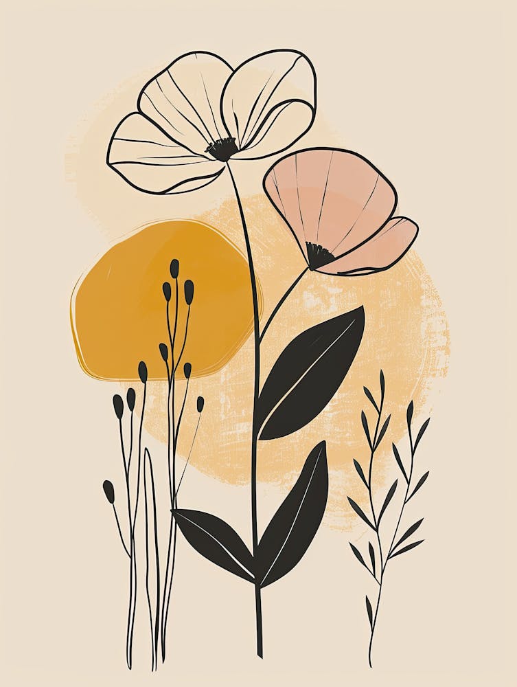 Lugano Flower Market Boho Minimalist Style