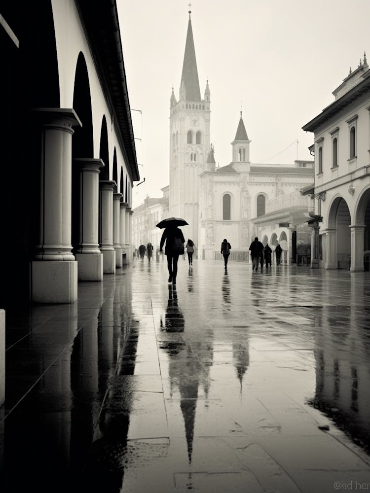 Padua, Italy,  Black And White Analogue Photography  4