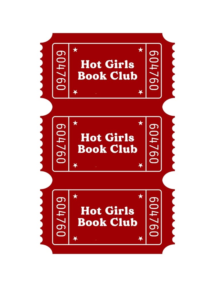 Hot Girls Book Club Poster