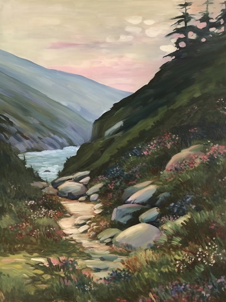 Summer Landscape Oil Painting 2