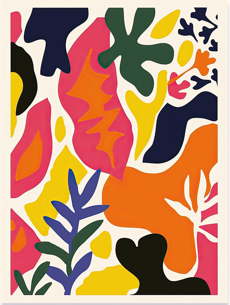 Botanical Surge Matisse Style