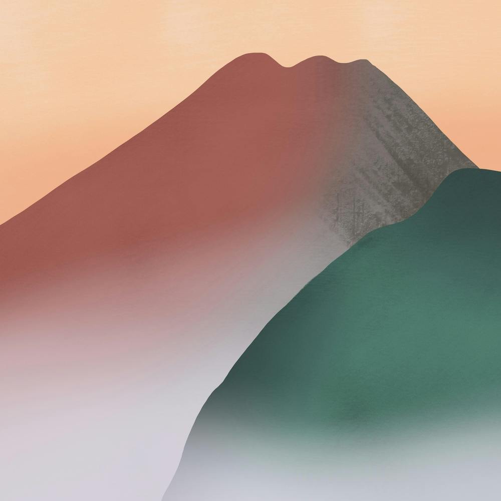 Volcanic Mountain Square