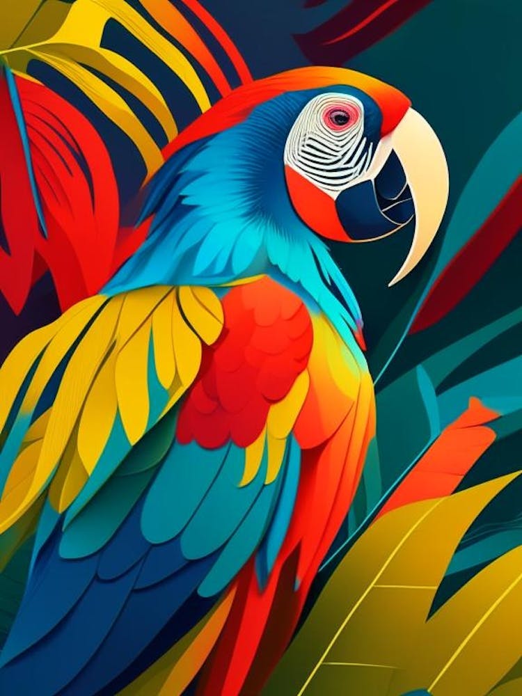 Macaw Pop Matisse 2 Bird
