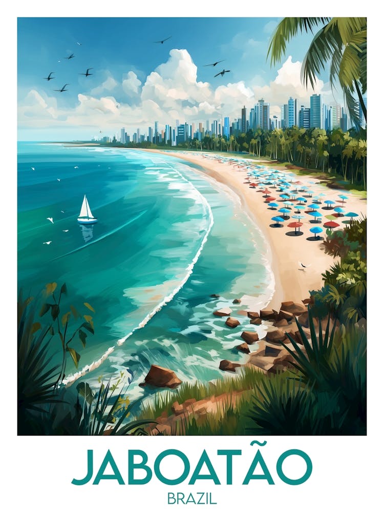 Affiche de voyage Jaboatão