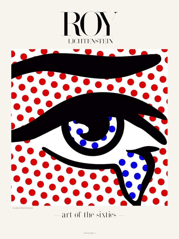 EYE DETAIL | POP ART POSTER