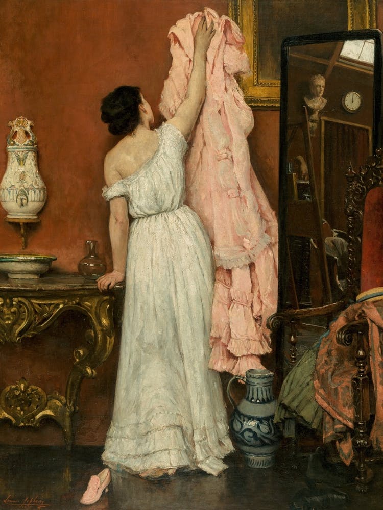 A Modern Cinderella by Louise Jopling (1875)