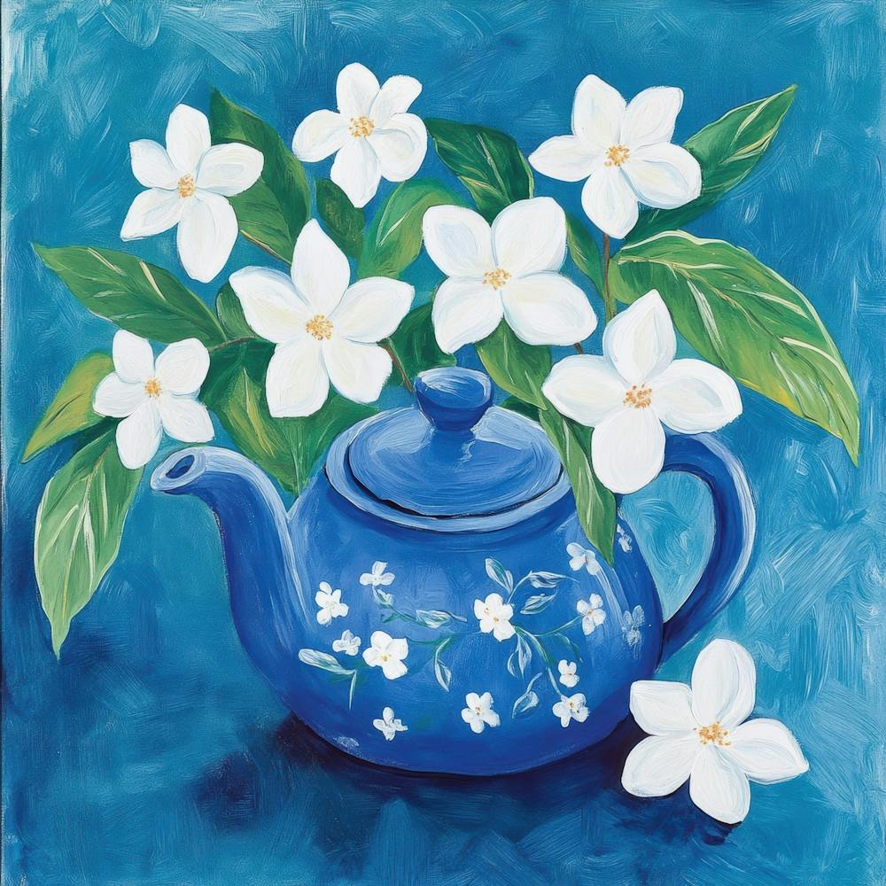 Jasmine Teapot