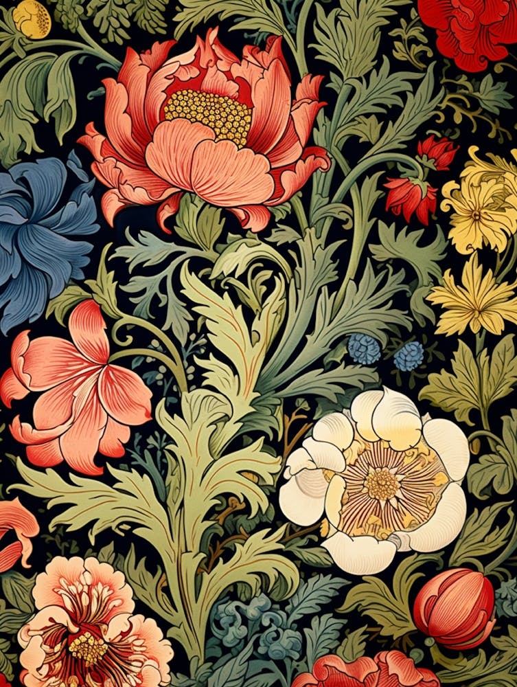 Papier Peint Floral 219