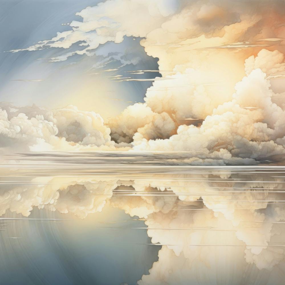 Clouds And Reflections 1