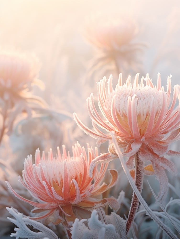 Frosty Botanical Protea 2