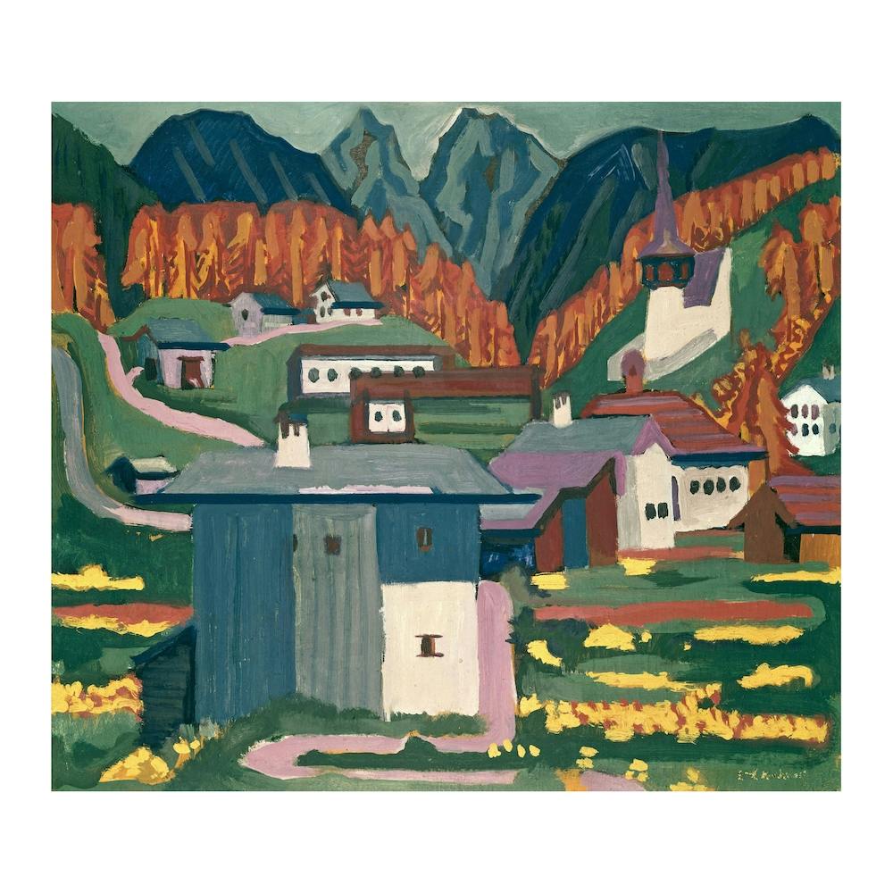 Autumn Landscape With Rifle Range