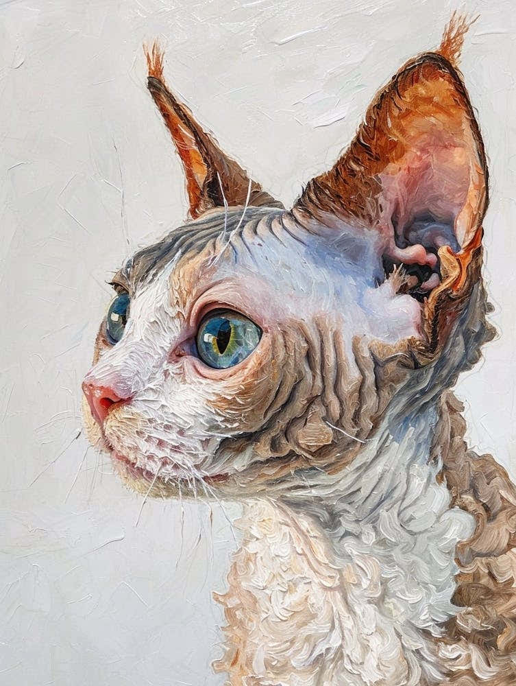 Devon Rex Painting 3