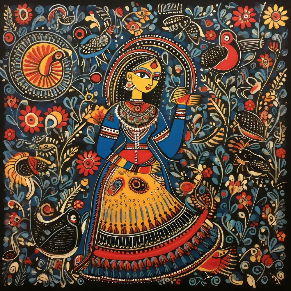 Indian Folk Painting