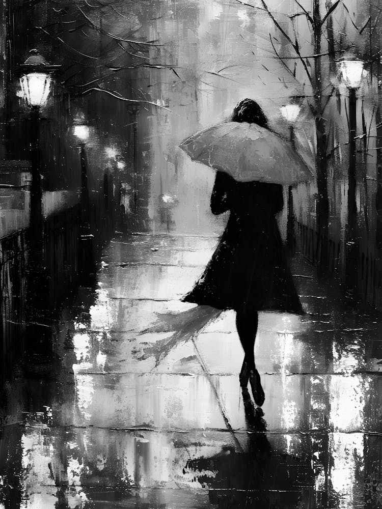 Black And White Painting 96