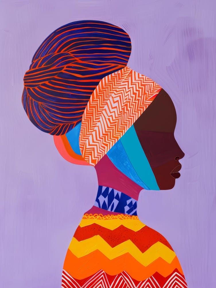 Afrikanische Frau 219