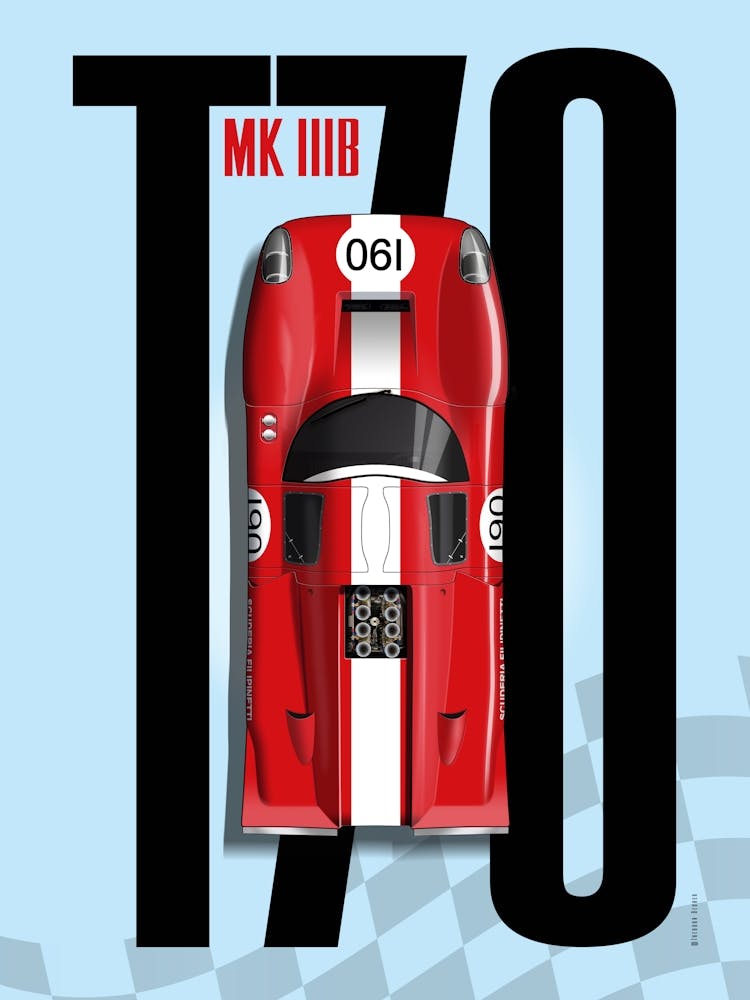 Lola T70 No.190 fillipinetti Top Tribute